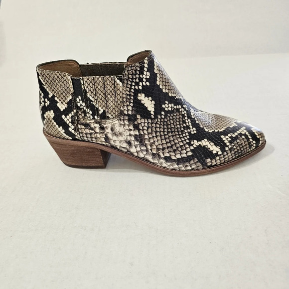 MADEWELL Sonia Snakeskin Boots Size 6.5 NWOT - Picture 4 of 8